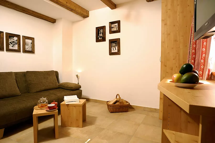 Wohnzimmer in der Fewo für 8 Personen Wohnzimmer in der Fewo für 8 Personen